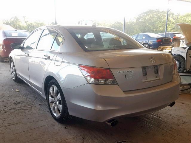 1HGCP3F87AA003661 - 2010 HONDA ACCORD EXL SILVER photo 3