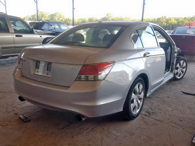 1HGCP3F87AA003661 - 2010 HONDA ACCORD EXL SILVER photo 4