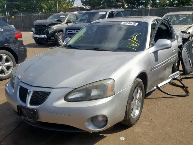 2G2WP552X81187779 - 2008 PONTIAC GRAND PRIX SILVER photo 2