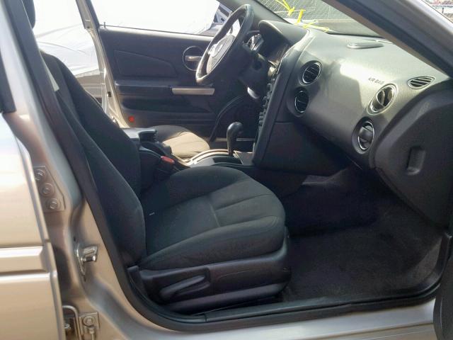 2G2WP552X81187779 - 2008 PONTIAC GRAND PRIX SILVER photo 5