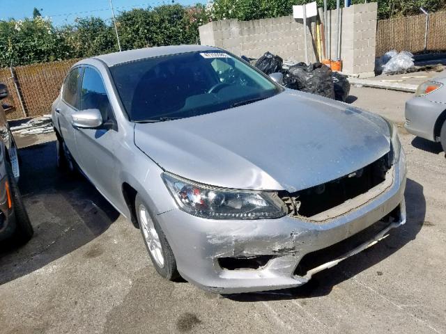 1HGCR2F34DA065564 - 2013 HONDA ACCORD LX GRAY photo 1