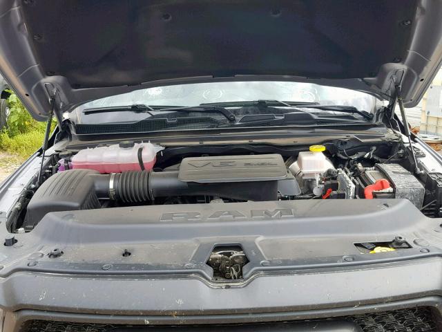 1C6RRFEGXKN841925 - 2019 RAM 1500 REBEL გრაფიტი ფოტო 7