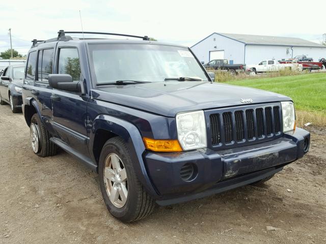 1J8HG48N06C244897 - 2006 JEEP COMMANDER Mavi foto 1