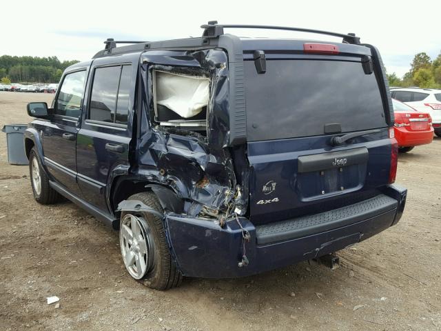 1J8HG48N06C244897 - 2006 JEEP COMMANDER Mavi foto 3