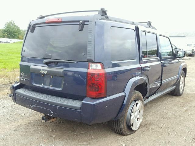 1J8HG48N06C244897 - 2006 JEEP COMMANDER Mavi foto 4