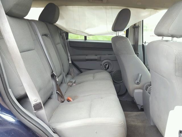 1J8HG48N06C244897 - 2006 JEEP COMMANDER Mavi foto 6