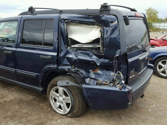 1J8HG48N06C244897 - 2006 JEEP COMMANDER Mavi foto 9