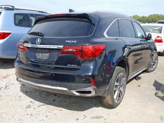 5FRYD4H84HB036794 - 2017 ACURA MDX ADVANC BLACK photo 4