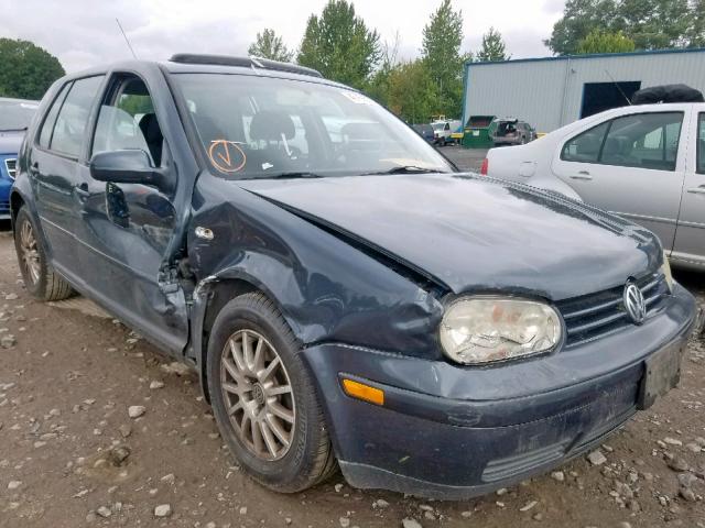 9BWGL61J854034144 - 2005 VOLKSWAGEN GOLF GLS BLUE photo 1