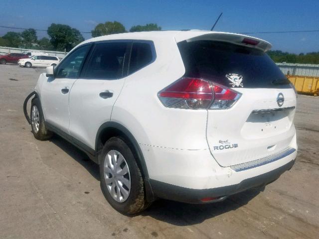 5N1AT2MN2GC922626 - 2016 NISSAN ROGUE S WHITE photo 3