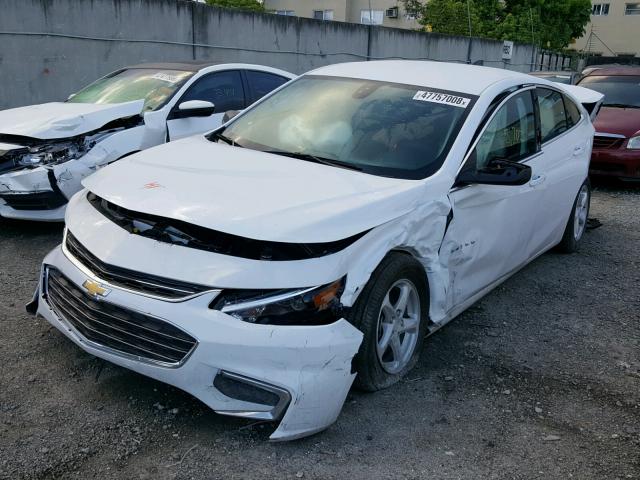 1G1ZB5ST7JF213301 - 2018 CHEVROLET MALIBU LS 白色 照片 2