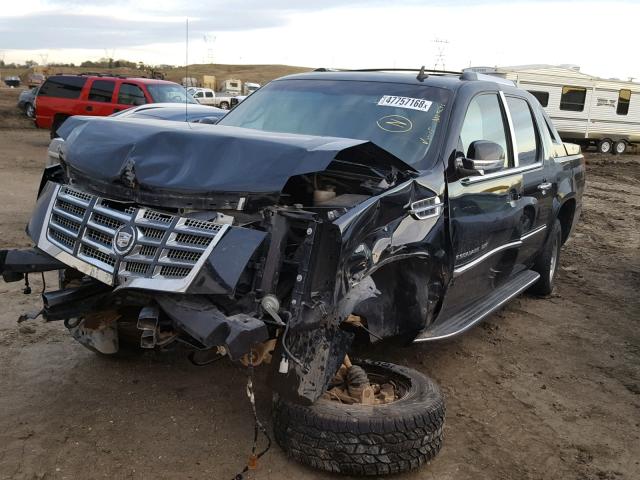 3GYFK12269G209884 - 2009 CADILLAC ESCALADE E BLACK photo 2