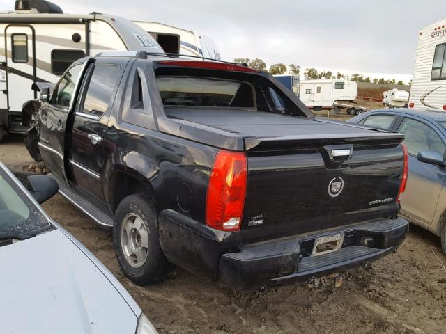 3GYFK12269G209884 - 2009 CADILLAC ESCALADE E BLACK photo 3