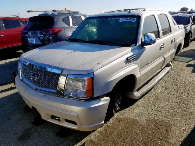 3GYEK62N26G203112 - 2006 CADILLAC ESCALADE E WHITE photo 2