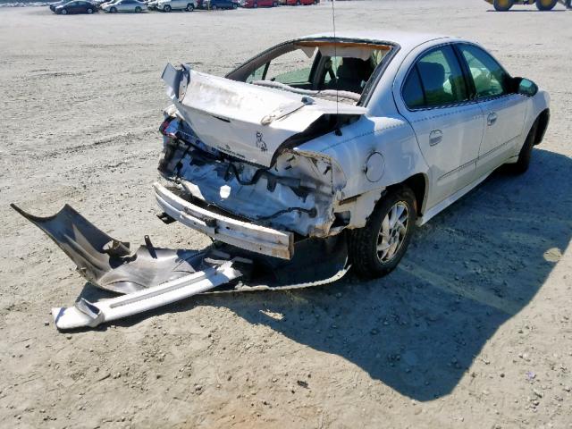 1G2NF52E54C188341 - 2004 PONTIAC GRAND AM S WHITE photo 4