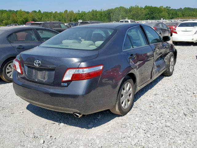 4T1BB46K39U070287 - 2009 TOYOTA CAMRY HYBR GRAY photo 4