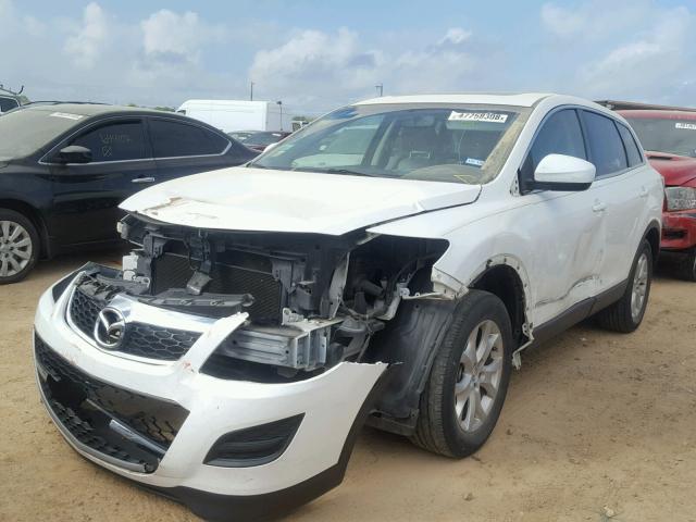 JM3TB2CA6C0355239 - 2012 MAZDA CX-9 WHITE photo 2