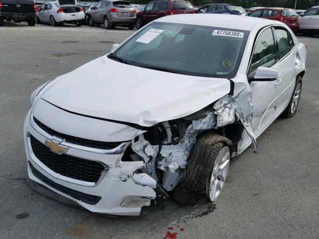 1G11C5SL6FF291909 - 2015 CHEVROLET MALIBU 1LT WHITE photo 2