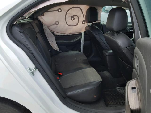 1G11C5SL6FF291909 - 2015 CHEVROLET MALIBU 1LT WHITE photo 6