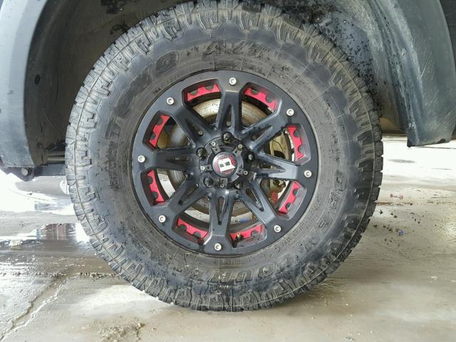 1C6RR7YT9GS295576 - 2016 RAM 1500 REBEL შავი ფოტო 9