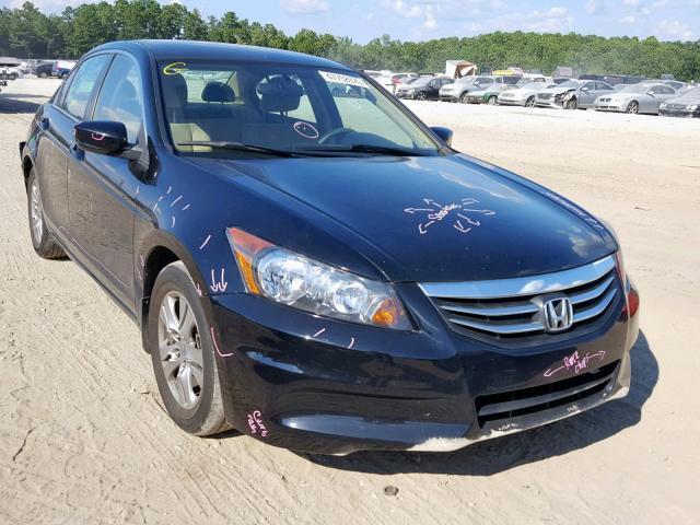 1HGCP2F49BA075437 - 2011 HONDA ACCORD LXP BLACK photo 1