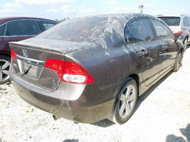 19XFA1F68AE024001 - 2010 HONDA CIVIC LX-S رمادي صورة 4