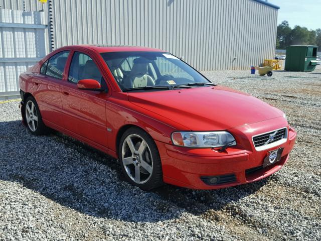 YV1RH527162507522 - 2006 VOLVO S60 R RED photo 1