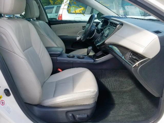 4T1BK1EB6DU048194 - 2013 TOYOTA AVALON BAS WHITE photo 5