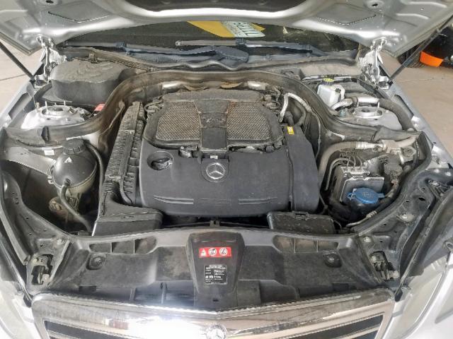 WDDHF5KB2CA533887 - 2012 MERCEDES-BENZ E 350 SILVER photo 7