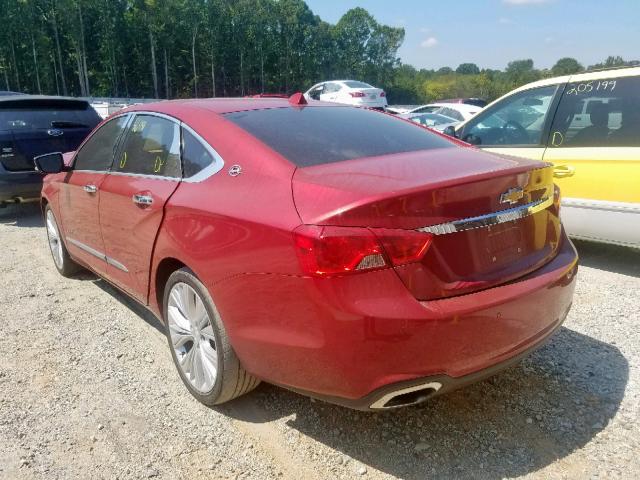 1G1155S39EU145640 - 2014 CHEVROLET IMPALA LTZ RED photo 3