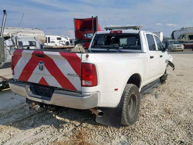 3C63RRGLXEG154037 - 2014 RAM 3500 ST WHITE photo 4
