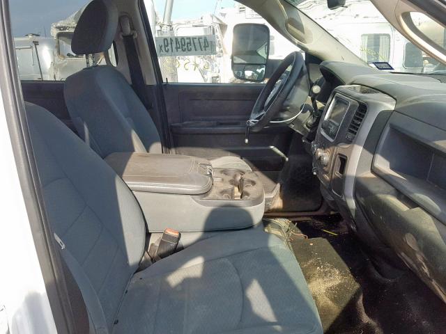 3C63RRGLXEG154037 - 2014 RAM 3500 ST WHITE photo 5