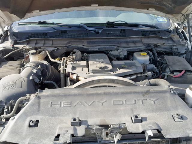3C63RRGLXEG154037 - 2014 RAM 3500 ST WHITE photo 7