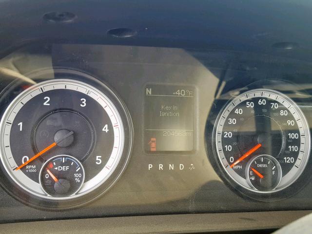 3C63RRGLXEG154037 - 2014 RAM 3500 ST WHITE photo 8