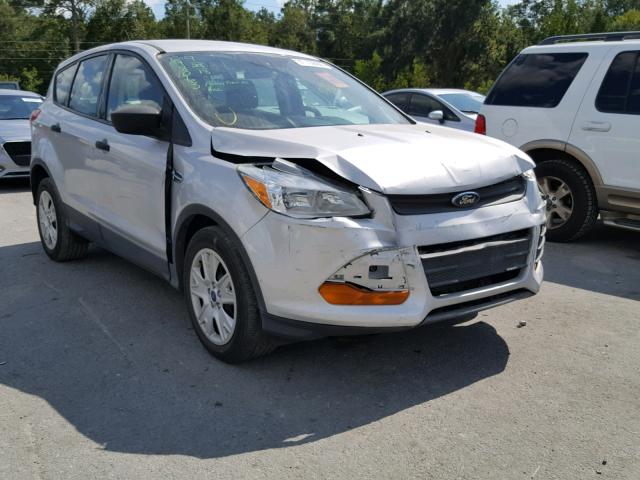 1FMCU0F77EUC98063 - 2014 FORD ESCAPE S SILVER photo 1