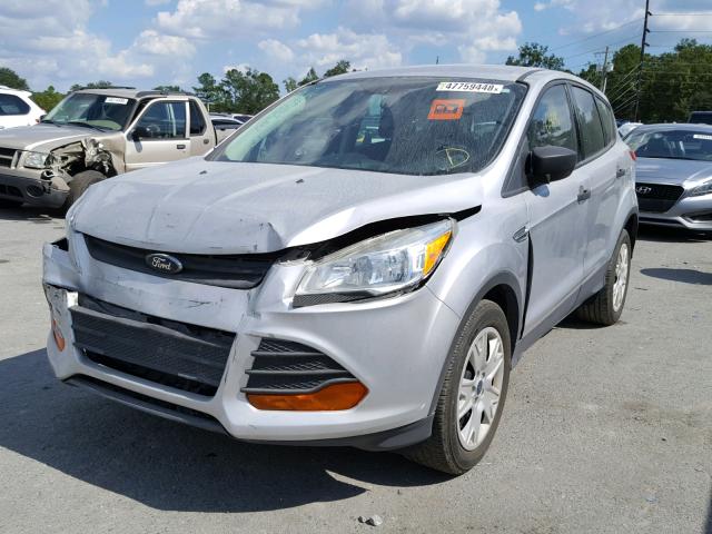 1FMCU0F77EUC98063 - 2014 FORD ESCAPE S SILVER photo 2