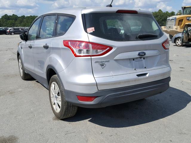 1FMCU0F77EUC98063 - 2014 FORD ESCAPE S SILVER photo 3