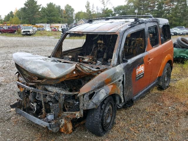 5J6YH28798L008451 - 2008 HONDA ELEMENT EX ORANGE photo 2