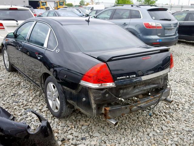 2G1WU581169151204 - 2006 CHEVROLET IMPALA LTZ BLACK photo 3