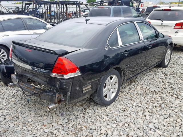 2G1WU581169151204 - 2006 CHEVROLET IMPALA LTZ BLACK photo 4