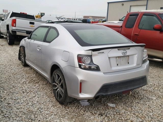 JTKJF5C73E3082765 - 2014 TOYOTA SCION TC 银色 照片 3