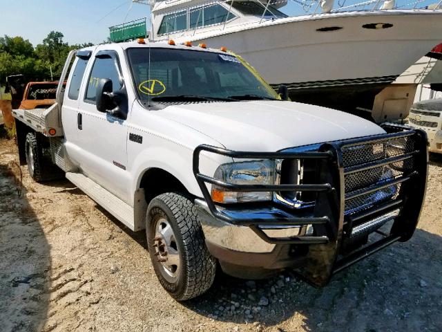 1FDWX37P14EB10490 - 2004 FORD F350 SUPER WHITE photo 1