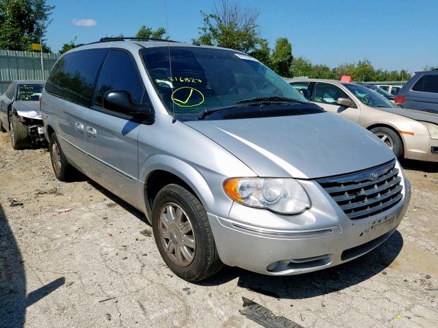 2A8GP64L57R316827 - 2007 CHRYSLER TOWN & COU SILVER photo 1