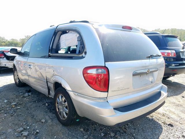 2A8GP64L57R316827 - 2007 CHRYSLER TOWN & COU SILVER photo 3