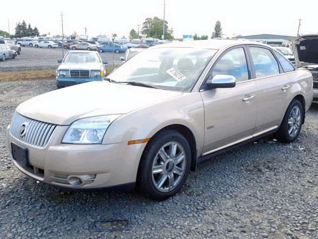 1MEHM43W18G617875 - 2008 MERCURY SABLE PREM TAN photo 2