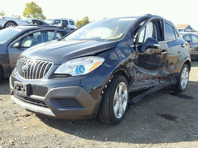 KL4CJASB1GB670888 - 2016 BUICK ENCORE BLACK photo 2