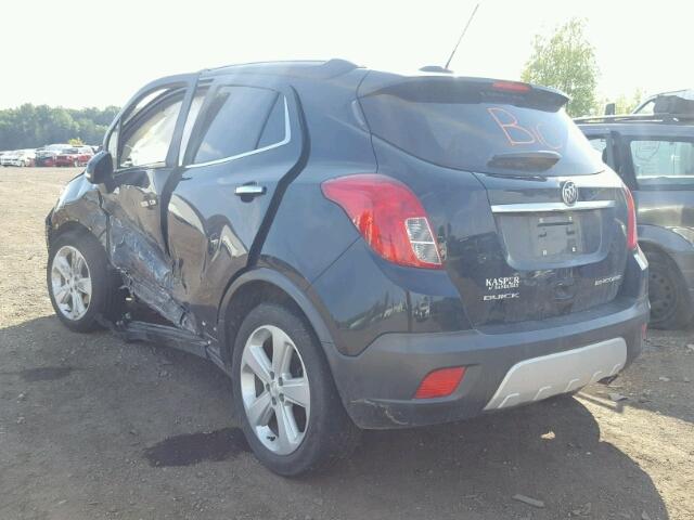 KL4CJASB1GB670888 - 2016 BUICK ENCORE BLACK photo 3