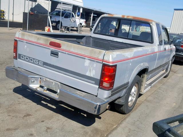 1B7GL23X5SS116893 - 1995 DODGE DAKOTA SILVER photo 4