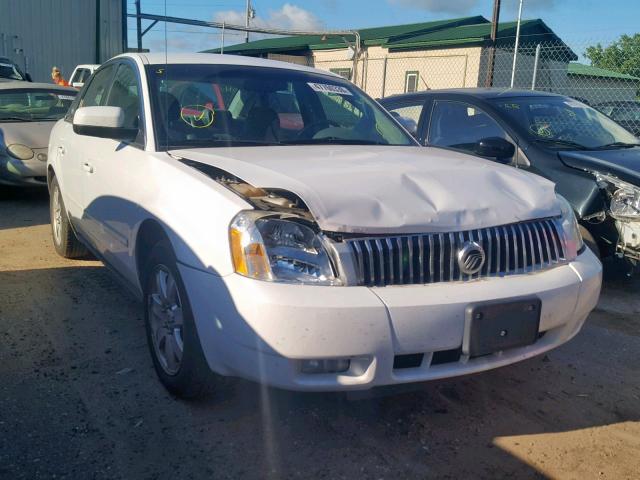 1MEHM41185G605337 - 2005 MERCURY MONTEGO LU WHITE photo 1