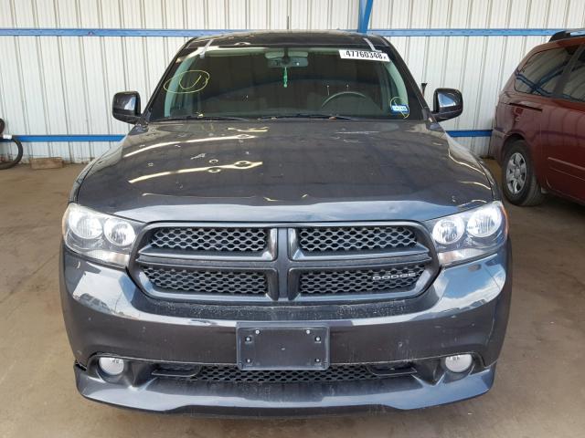 1D4RE3GGXBC733285 - 2011 DODGE DURANGO HE CHARCOAL photo 9